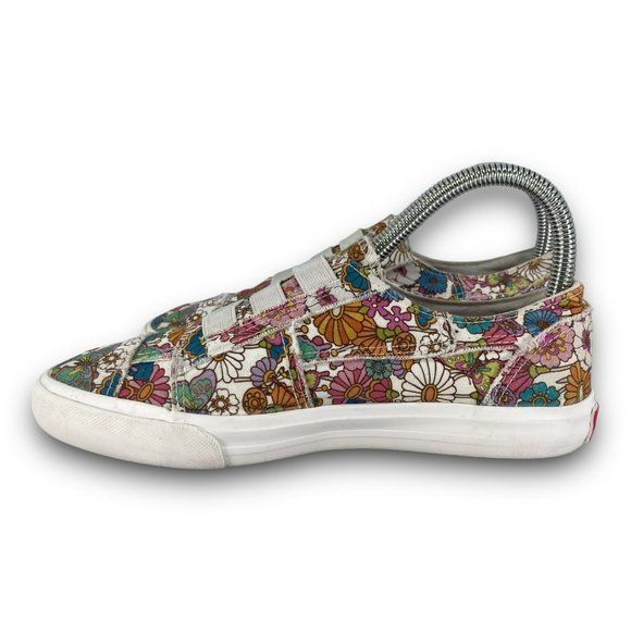 Blowfish Malibu Maura Floral Sneakers ZS001 Slip On Shoes Multicolor Youth 4M - Picture 4 of 9